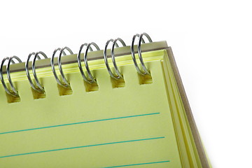 Image showing The notepad