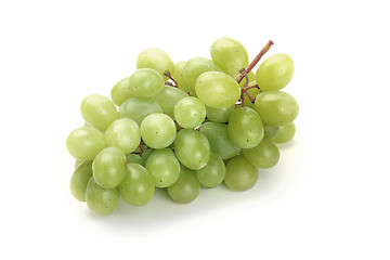 Image showing Grapes isolated on white