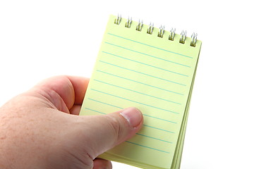 Image showing The notepad