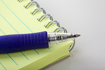 Image showing The notepad