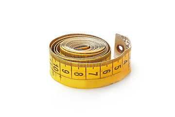 Image showing The measuring tape