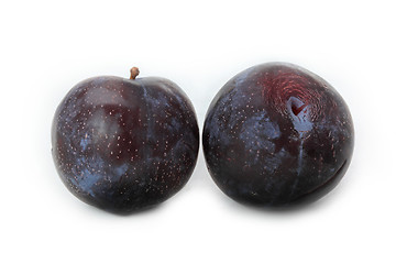 Image showing Red plums
