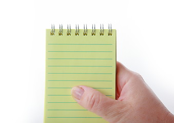 Image showing The notepad