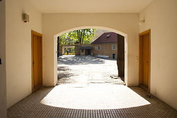 Image showing tunnel passageway