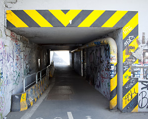 Image showing tunnel passageway