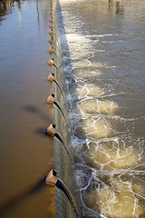 Image showing view of the dam