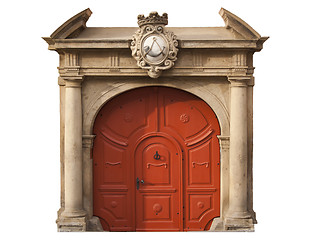 Image showing antique doors