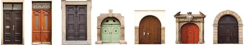 Image showing antique doors