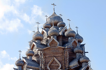 Image showing Wooden church