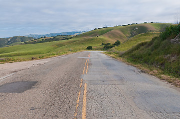 Image showing Rough road