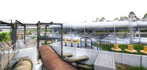 Image showing oil, gas and fule industrial installation