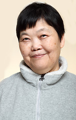 Image showing 60s Senior Asian Woman 