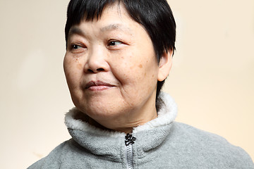 Image showing 60s Senior Asian Woman 