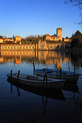 Image showing hydroelectric power station in trezzo