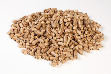 Image showing wood pellet