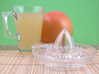 Image showing grapefruit juice