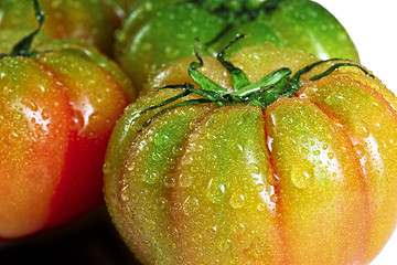 Image showing tomatoes background