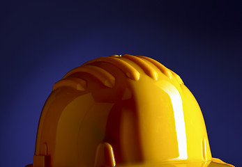 Image showing yellow handyman's  helmet