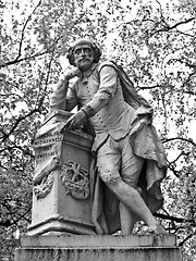 Image showing Shakespeare statue