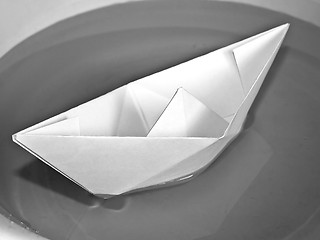 Image showing Paper boat