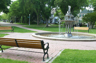 Image showing water fountain