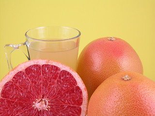 Image showing grapefruit juice