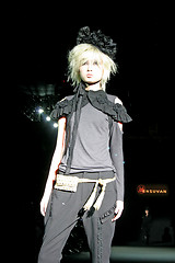 Image showing Goth model