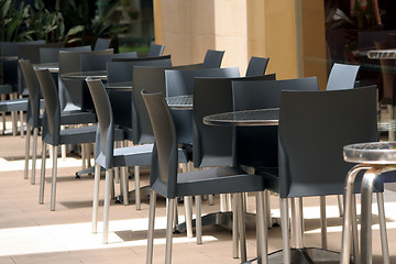 Image showing Outdoor cafe