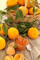 Image showing Mandarins And Jam