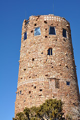 Image showing Watch Tower at Grand Canyon