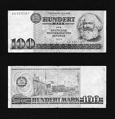 Image showing DDR banknote