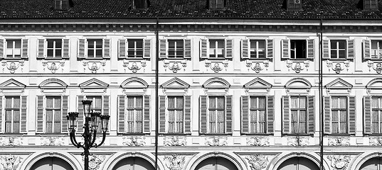 Image showing Turin facade