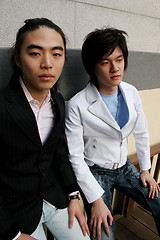 Image showing Korean men