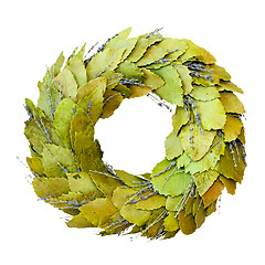 Image showing Laurel wreath isolated
