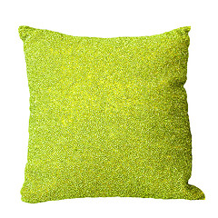 Image showing Green pillow