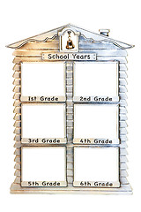 Image showing School years frame