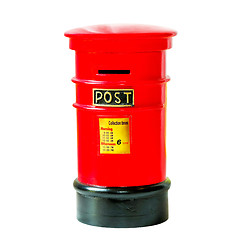 Image showing Red mailbox