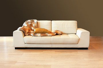 Image showing White sofa