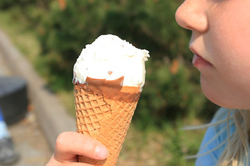 Image showing Ice cream