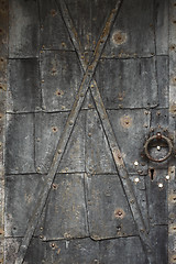 Image showing Old door