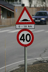 Image showing Bumpy road