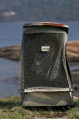 Image showing Garbage bin