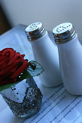 Image showing Salt and pepper