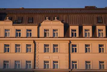 Image showing brown facade
