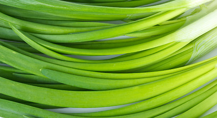 Image showing Some spring onion