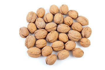 Image showing Some walnuts
