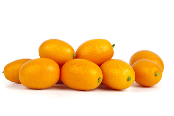 Image showing Few kumquat fruits