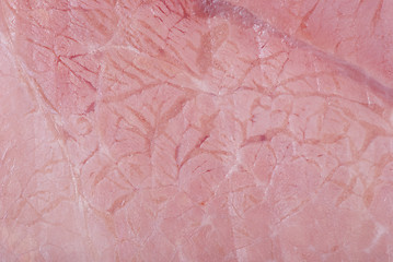 Image showing Close-up shot of gammon chunk