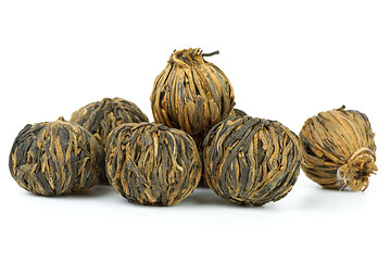 Image showing Braided yunnan black tea