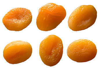 Image showing Dried apricots.